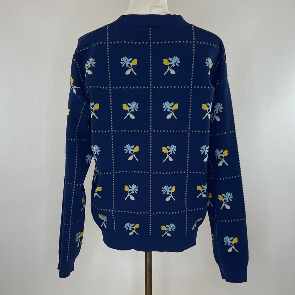 Jason Wu Oversized Pointelle Cardigan, XS - Picture 6 of 10